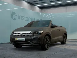 Schwarz Gebraucht 2024 VW T-Roc Cabriolet R-line Edition Cabrio | 47.100 €