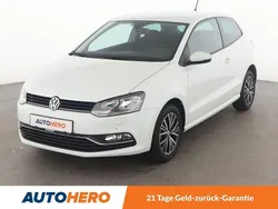 Weiß Gebraucht 2016 VW Polo Allstar Kleinwagen | 12.110 € (Fairer Preis)