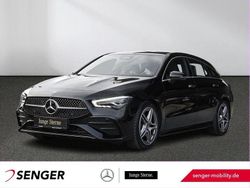 Unilack nachtschwarz Gebraucht 2024 Mercedes CLA180 Shooting Brake AMG Kombi | 33.880 € (Etwas zu teuer)