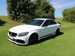 Weiß Gebraucht 2017 Mercedes C63 AMG Limousine | 44.000 € (Fairer Preis)