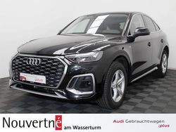 Mythosschwarz (black), metallic Gebraucht 2021 Audi Q5 Sportback S-Line SUV | 36.950 € (Superpreis)