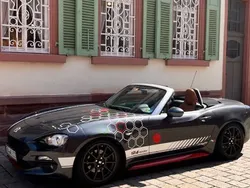 Grau Gebraucht 2019 Fiat 124 Spider Cabrio | 19.999 € (Teuer)