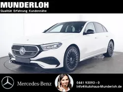 Polarweiß Gebraucht 2024 Mercedes E300 AMG line Limousine | 63.900 € (Teuer)