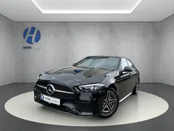 Schwarz Gebraucht 2022 Mercedes C220 AMG line Limousine | 38.970 € (Fairer Preis)