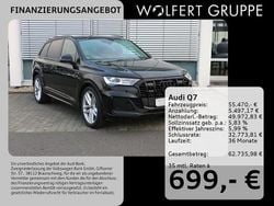 Mythosschwarz metallic Gebraucht 2022 Audi Q7 S-Line SUV | 55.470 € (Guter Preis)