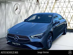 Metalliclack mountaingrau Gebraucht 2024 Mercedes CLA200 Advanced Plus Coupé | 36.490 € (Fairer Preis)