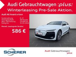Gletscherweiß metallic (metallic) Gebraucht 2025 Audi A6 e-tron Ambiente Kombi | 65.990 € (Superpreis)