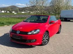 Rot Gebraucht 2016 VW Golf Cabriolet Allstar Cabrio | 11.490 € (Etwas zu teuer)