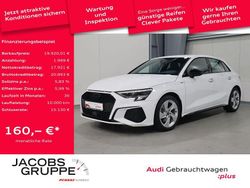 Weiß Gebraucht 2023 Audi A3 Sportback S-Line Limousine | 19.920 € (Superpreis)
