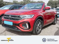 Kings red metallic Gebraucht 2024 VW T-Roc Cabriolet R-line Cabrio | 34.970 € (Fairer Preis)