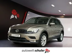 Titanium beige metallic Gebraucht 2017 VW Tiguan Highline SUV | 22.370 € (Guter Preis)