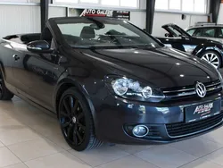 Kryptongrau metallic Gebraucht 2015 VW Golf Cabriolet LOUNGE Cabrio | 10.490 € (Fairer Preis)