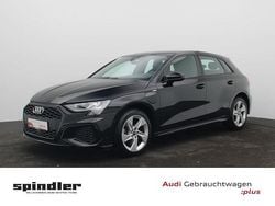 Mythosschwarz metallic Gebraucht 2023 Audi A3 Sportback e-tron S-Line Kleinwagen | 25.380 € (Guter Preis)