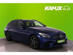 Blau Gebraucht 2018 Mercedes C200 AMG line Kombi | 25.000 € (Fairer Preis)