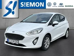 Weiß Gebraucht 2021 Ford Fiesta Titanium Kleinwagen | 14.250 € (Fairer Preis)
