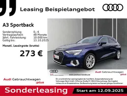 Navarrablau metallic Gebraucht 2024 Audi A3 Advanced Plus Limousine | 33.246 € (Fairer Preis)
