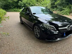 Schwarz Gebraucht 2019 Mercedes C300 AMG line Limousine | 27.000 € (Fairer Preis)