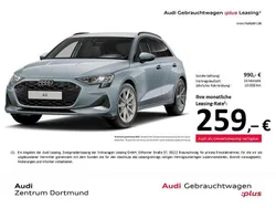 Pfeilgrau perleffekt Gebraucht 2024 Audi A3 Sportback Advanced Limousine | 31.933 € (Superpreis)
