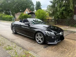 Schwarz Gebraucht 2017 Mercedes C220 AMG line Cabrio | 25.500 € (Guter Preis)