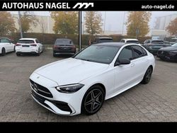 Weiß Gebraucht 2024 Mercedes C300e AMG Limousine | 45.428 € (Fairer Preis)