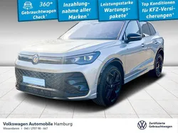 Oyster silver metallic Gebraucht 2024 VW Tiguan R-line SUV | 49.555 € (Superpreis)