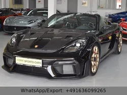 Schwarz Gebraucht 2024 Porsche 718 Boxster Cabrio | 154.980 €