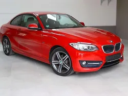 Melbournerot metallic Gebraucht 2015 BMW 218 Sport Line Coupé | 14.290 € (Guter Preis)