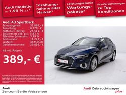 Blau Gebraucht 2024 Audi A3 Sportback Advanced Kleinwagen | 32.695 € (Guter Preis)