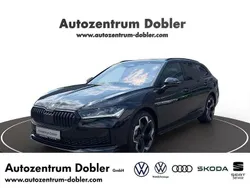 Onyxschwarz metallic Neu 2025 Skoda Superb SportLine Kombi | 53.280 € (Etwas zu teuer)