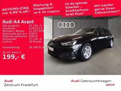Mythosschwarz metallic Gebraucht 2022 Audi A4 Sport Kombi | 25.750 € (Guter Preis)
