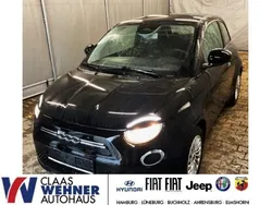 Onyx schwarz) (schwarz Gebraucht 2022 Fiat 500e Action Kleinwagen | 12.990 € (Guter Preis)