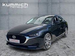 Jet black metallic (schwarz) Gebraucht 2021 Mazda 3 Selection Limousine | 19.989 € (Fairer Preis)