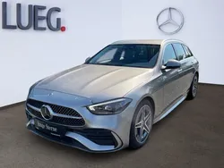 Mojavesilber Gebraucht 2023 Mercedes C200 AMG Kombi | 41.780 € (Fairer Preis)
