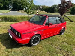 Rot Gebraucht 1992 VW Golf Cabriolet Sportline Cabrio | 12.500 €