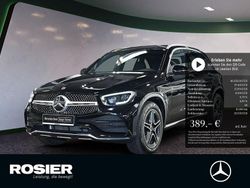 Schwarz / obsidianschwarz Gebraucht 2020 Mercedes GLC300 AMG line SUV | 40.450 € (Fairer Preis)