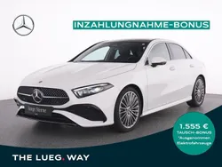 Unilack polarweiß Gebraucht 2024 Mercedes A220 AMG Limousine | 37.785 € (Guter Preis)