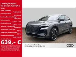Grau Neu 2025 Audi Q4 Sportback e-tron S-Line SUV | 75.200 €