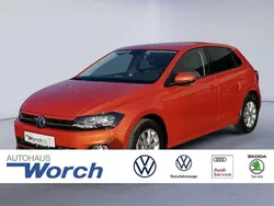Energetic orange metallic Gebraucht 2020 VW Polo Highline Kleinwagen | 16.390 € (Guter Preis)