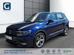 Atlantik blue Gebraucht 2017 VW Tiguan Highline SUV | 22.930 € (Fairer Preis)