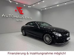 Obsidianschwarz Gebraucht 2017 Mercedes C220 AMG line Cabrio | 25.950 € (Fairer Preis)