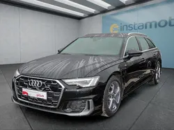 Schwarz Gebraucht 2024 Audi A6 S-Line Kombi | 49.299 €