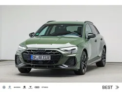 Distriktgrün metallic Gebraucht 2025 Audi A3 Sportback e-tron S-Line Limousine | 50.610 € (Guter Preis)