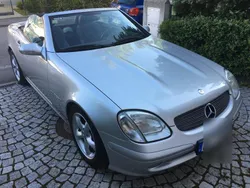 Silber Gebraucht 2003 Mercedes SLK200 Edition Cabrio | 6.200 € (Fairer Preis)