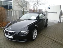 Schwarz metallic Gebraucht 2008 BMW 650 Cabriolet Sport Line Cabrio | 48.800 €