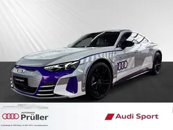 Silber Gebraucht 2023 Audi RS e-tron GT Ambiente Limousine | 97.400 € (Teuer)
