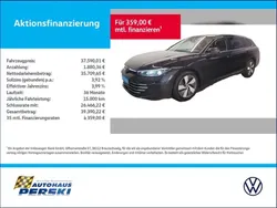 Schwarz Gebraucht 2024 VW Passat Elegance Kombi | 37.590 € (Superpreis)
