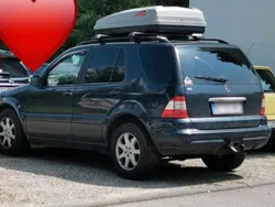 Blau Gebraucht 2001 Mercedes ML270 SUV | 2.400 € (Etwas zu teuer)