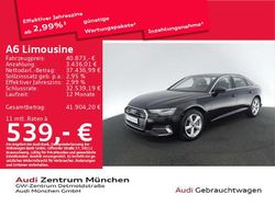 Mythosschwarz metallic Gebraucht 2023 Audi A6 Sport Limousine | 40.873 € (Guter Preis)