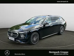 Lack obsidianschwarz Gebraucht 2024 Mercedes E300 AMG Kombi | 60.470 € (Teuer)