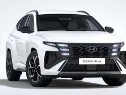 Atlas white / sol Neu 2025 Hyundai Tucson N Line SUV | 35.995 € (Guter Preis)
